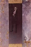 Gustav Klimt Portrat des Schauspielers Josef Lewinsky als Carlos oil painting reproduction